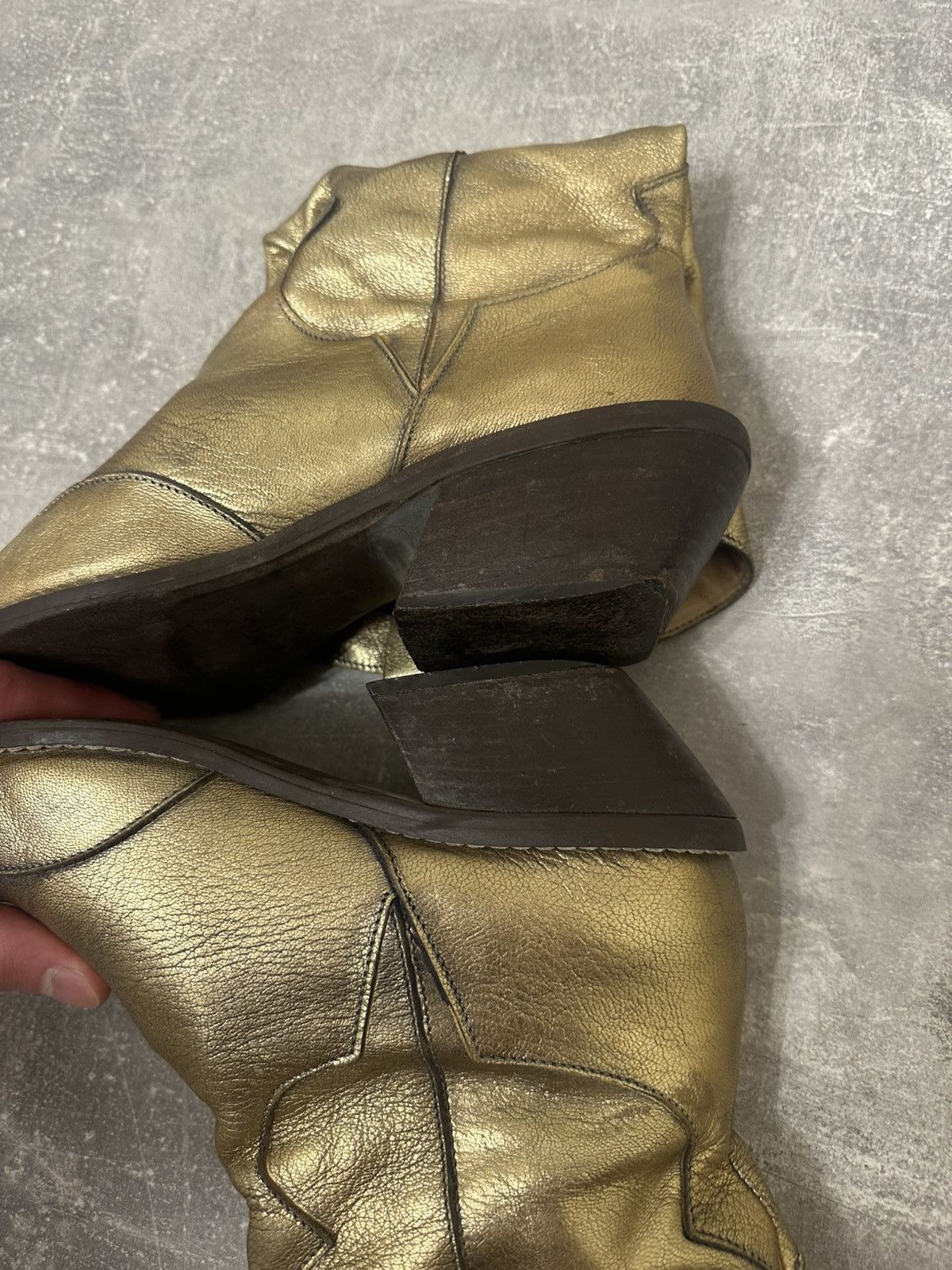 Vintage Vintage Leather Cowboy Boots Size US 9 / IT 39 - 18 Thumbnail
