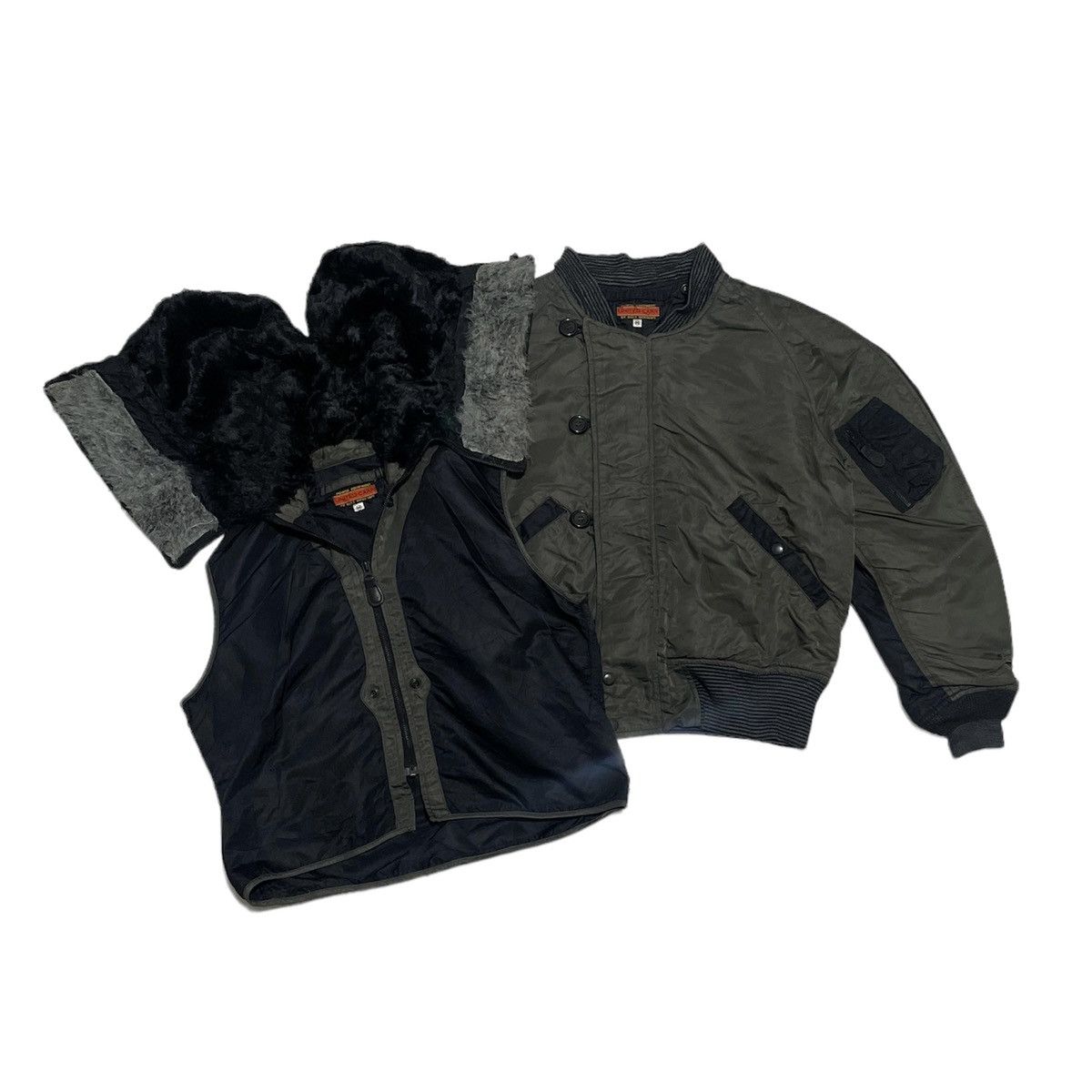Buzz Rickson's Buzz Ricksons Detecheable Fur Bomber Jacket Size US M / EU 48-50 / 2 - 2 Thumbnail