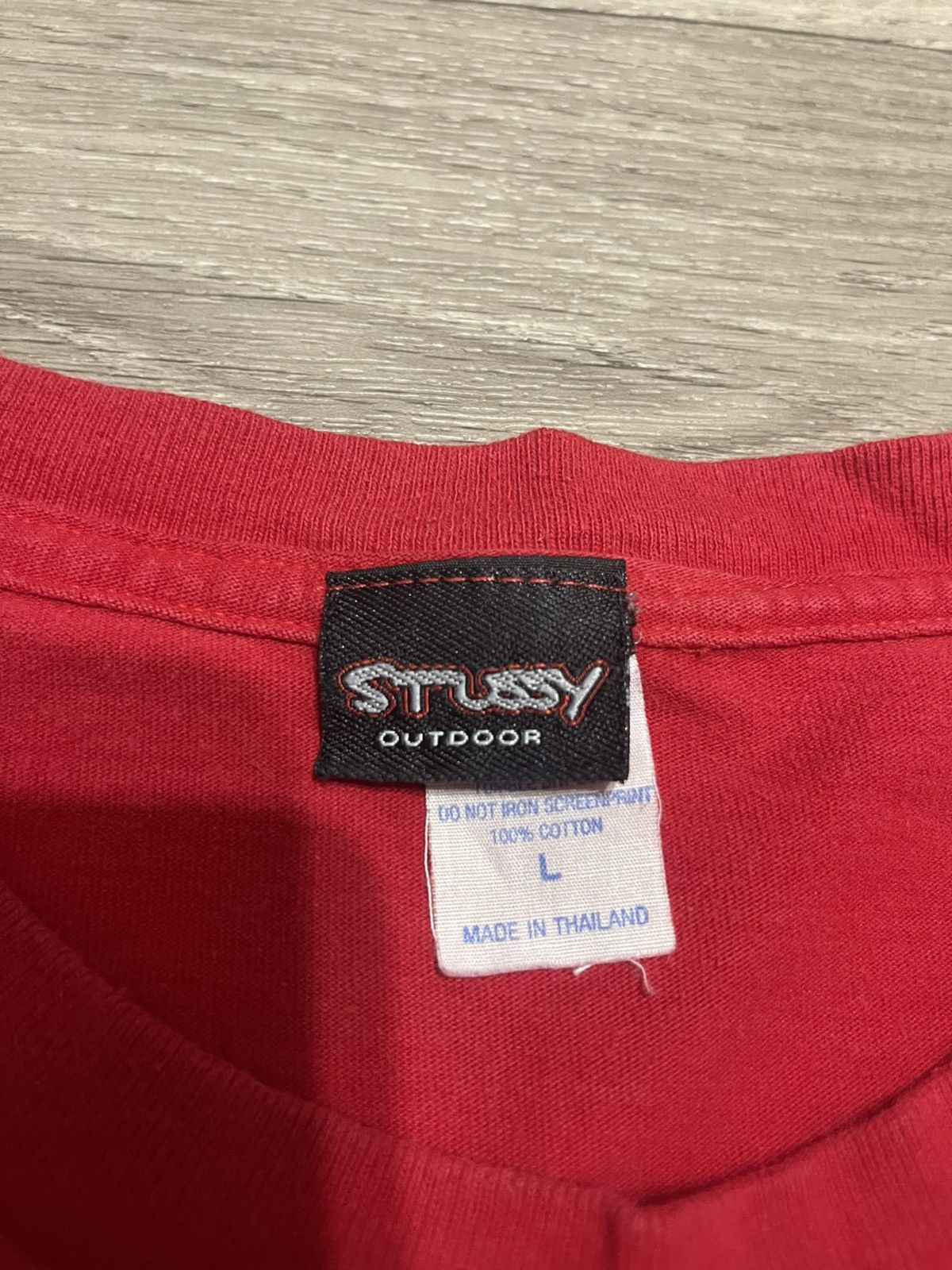 Stussy STUSSY VINTAGE Y2K TSHIRT JAZZ OUTDOOR STREETWEAR BIG LOGO Size US L / EU 52-54 / 3 - 10 Thumbnail