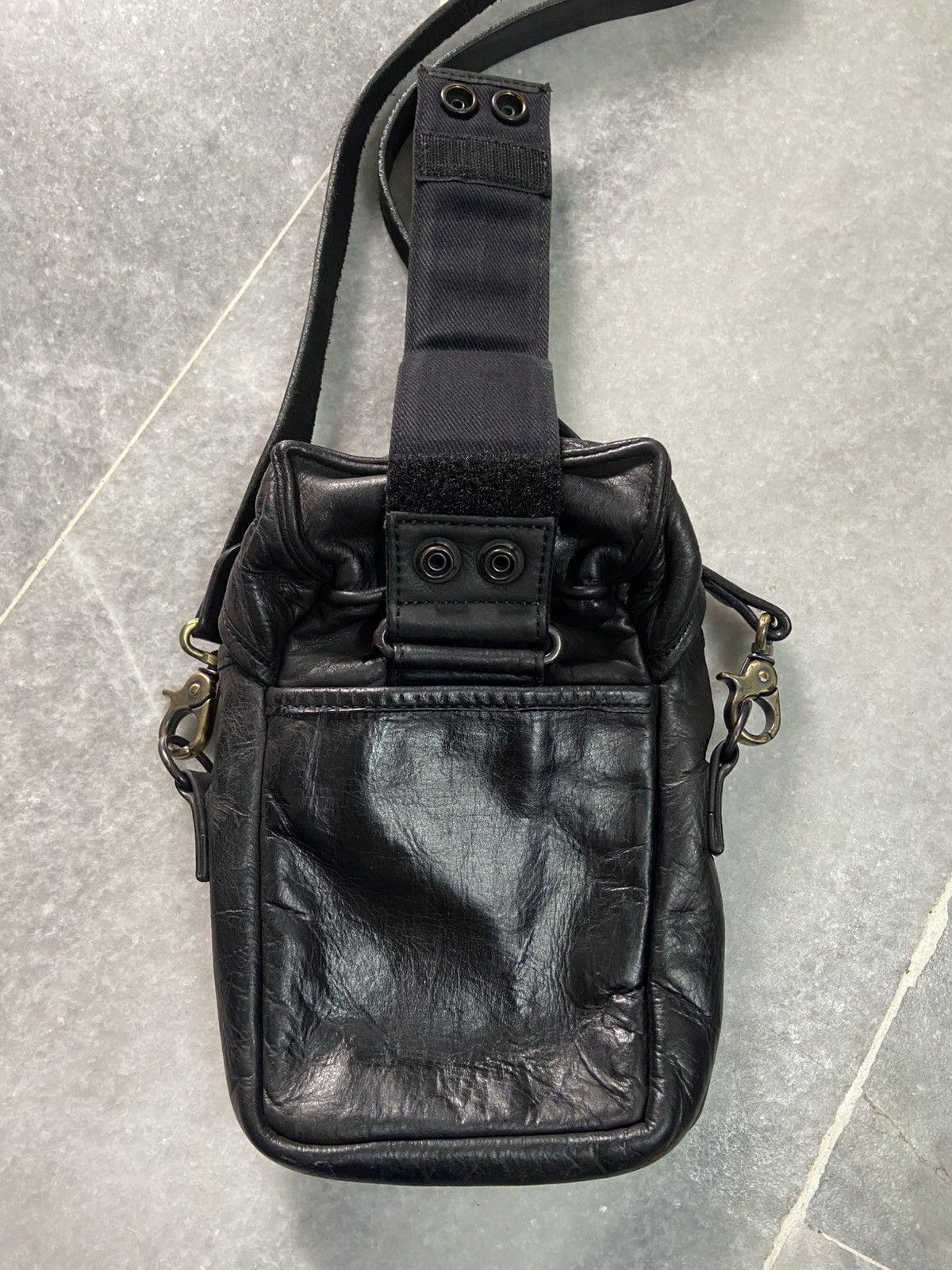 Porter Porter Yoshida Leather pouch Or Belt Shoulder Bag Black Size ONE SIZE - 5 Thumbnail