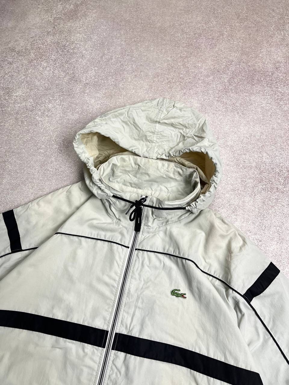 Lacoste Vintage Lacoste Archive Nylon Olympic Jacket L Size US L / EU 52-54 / 3 - 3 Thumbnail