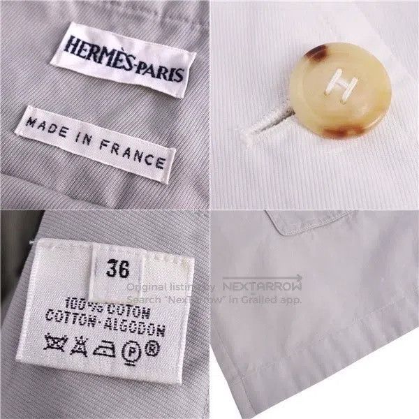 Hermes Hermes Two-Sided Windbreaker Jacket Size XS / US 0-2 / IT 36-38 - 6 Thumbnail