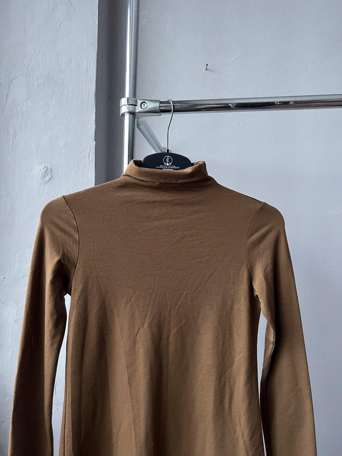 plein sud PLEIN SUD ITALY BROWN TOP WOMEN STRETCH LONG SLEEVE IT 44 SZ Size M / US 6-8 / IT 42-44 - 5 Thumbnail