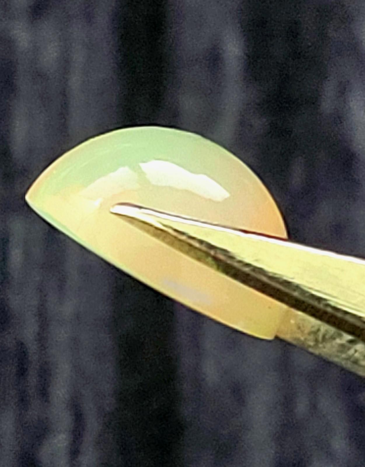 Certified Natural Opal 1.83cts Cabochon Fire Brilliant Color