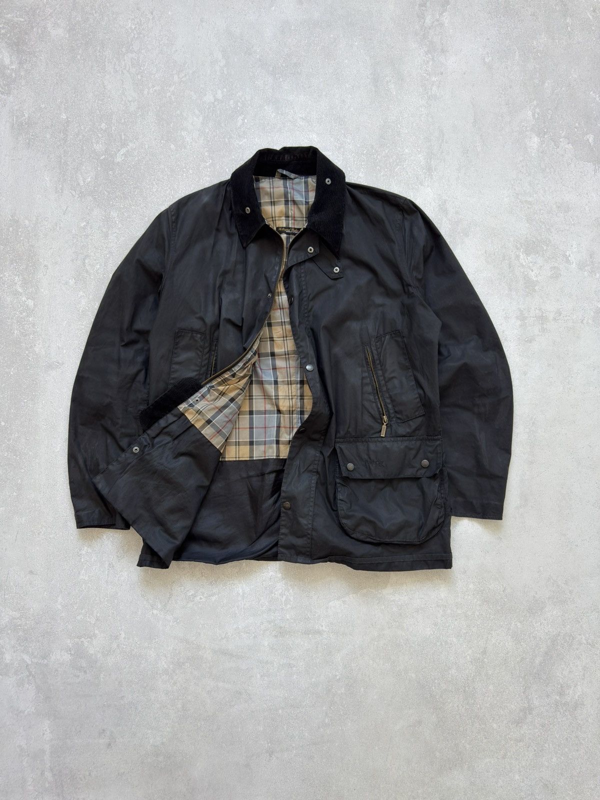 Vintage Barbour Bedale Waxed Jacket Casual Waterproof