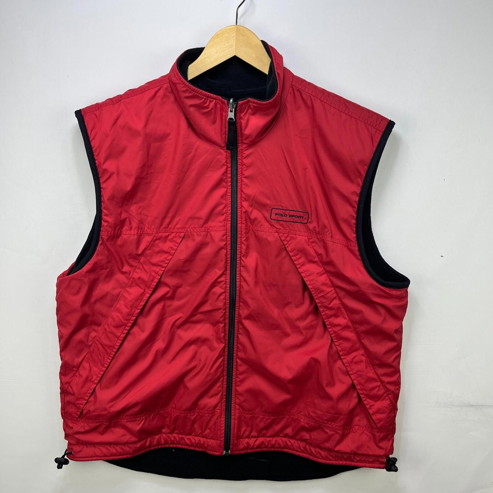 Polo Ralph Lauren Vintage Polo Sport Ralph Lauren Fleece Reversible Vest XL Size US XL / EU 56 / 4 - 9 Thumbnail