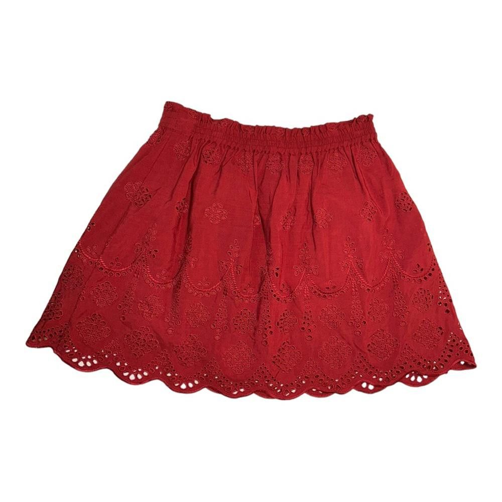 Madewell Madewell l Rust Eyelet Skirt Size Small Size 28" / US 6 / IT 42 - 5 Thumbnail