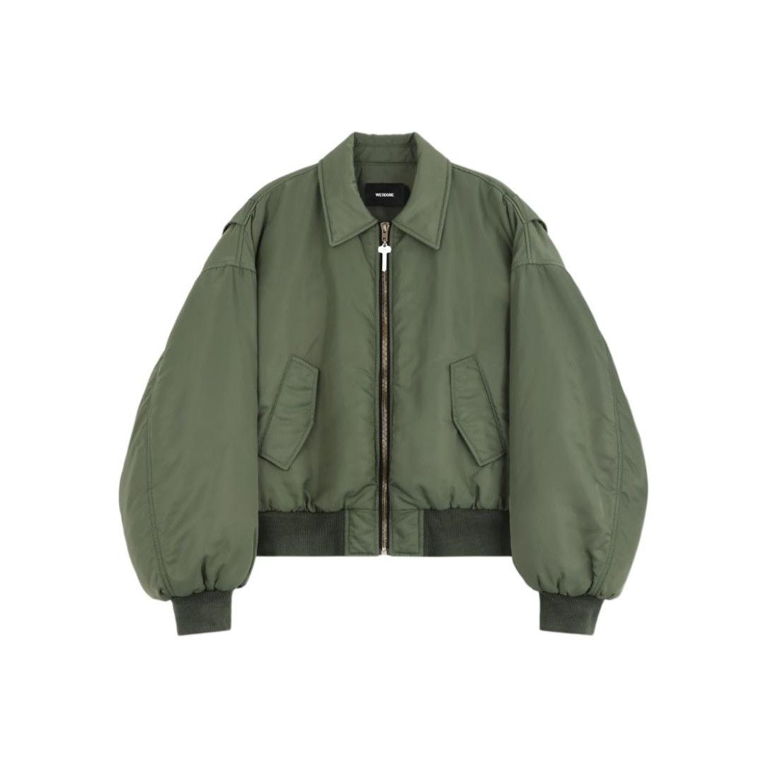 WE11DONE Khaki Bomber Jacket Size S