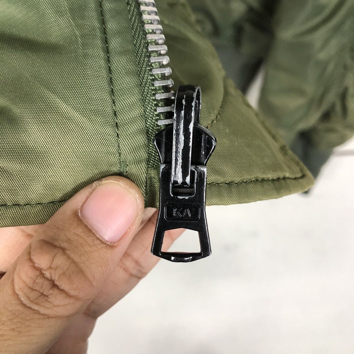 Japanese Brand 📌Vintage Bomber Jacket Reversible Knox Armory Ma-1 Design Size US M / EU 48-50 / 2 - 19 Thumbnail
