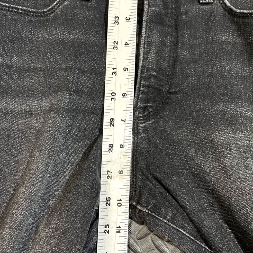 Athleta Athleta Sculptek Zíper Black Washed Denim Jeans High Rise Women's Size 6 Size 28" / US 6 / IT 42 - 6 Thumbnail