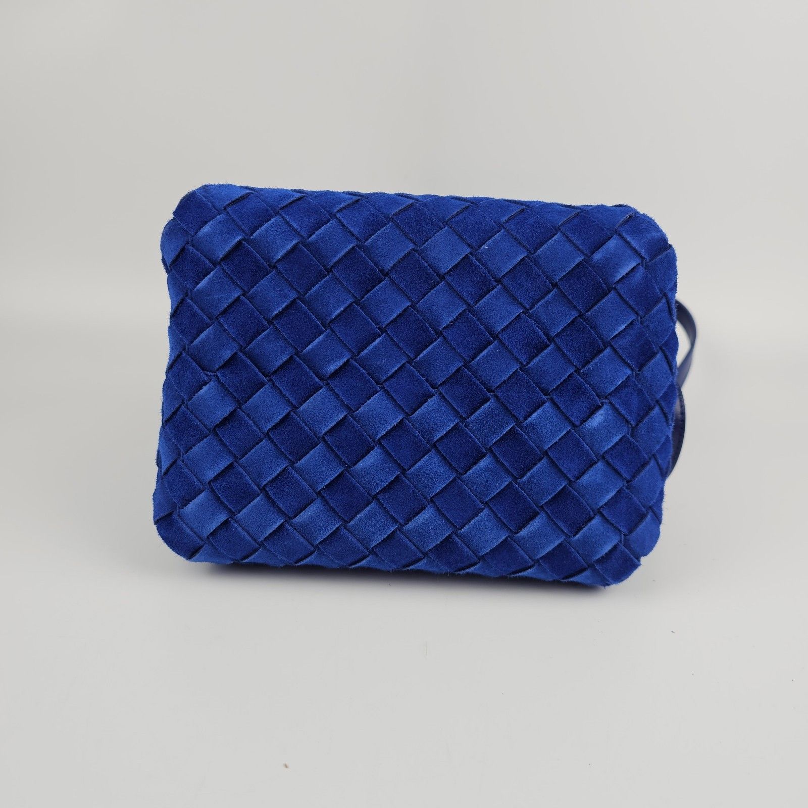 Bottega Veneta BOTTEGA VENETA Parachute Small $4500 Blue Royal Shoulder Bag Size ONE SIZE - 8 Thumbnail