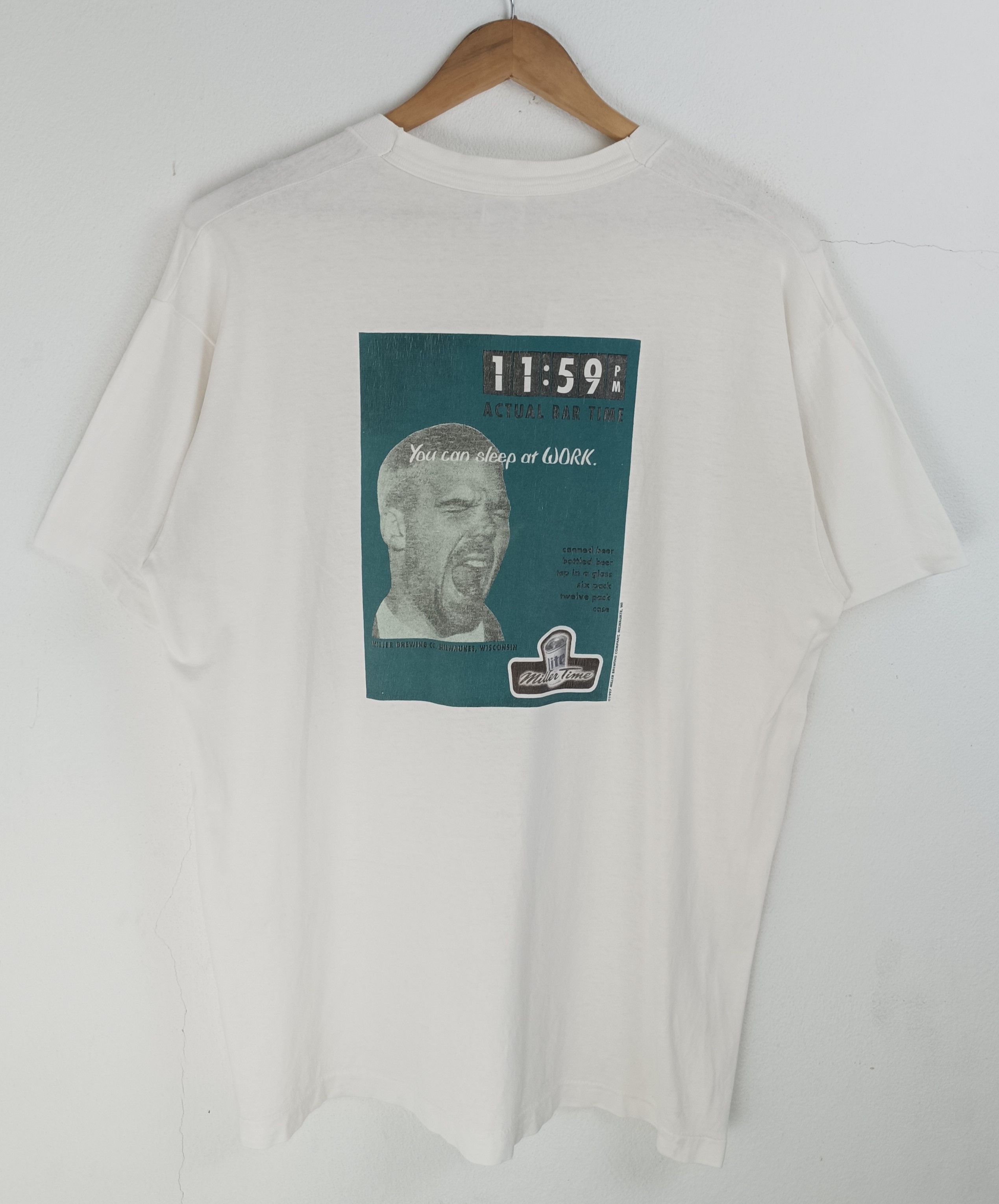 Drink Beer Save Water VINTAGE 90'S MILLER BREWING CO BEER heineken jack daniels Size US XL / EU 56 / 4 - 3 Thumbnail