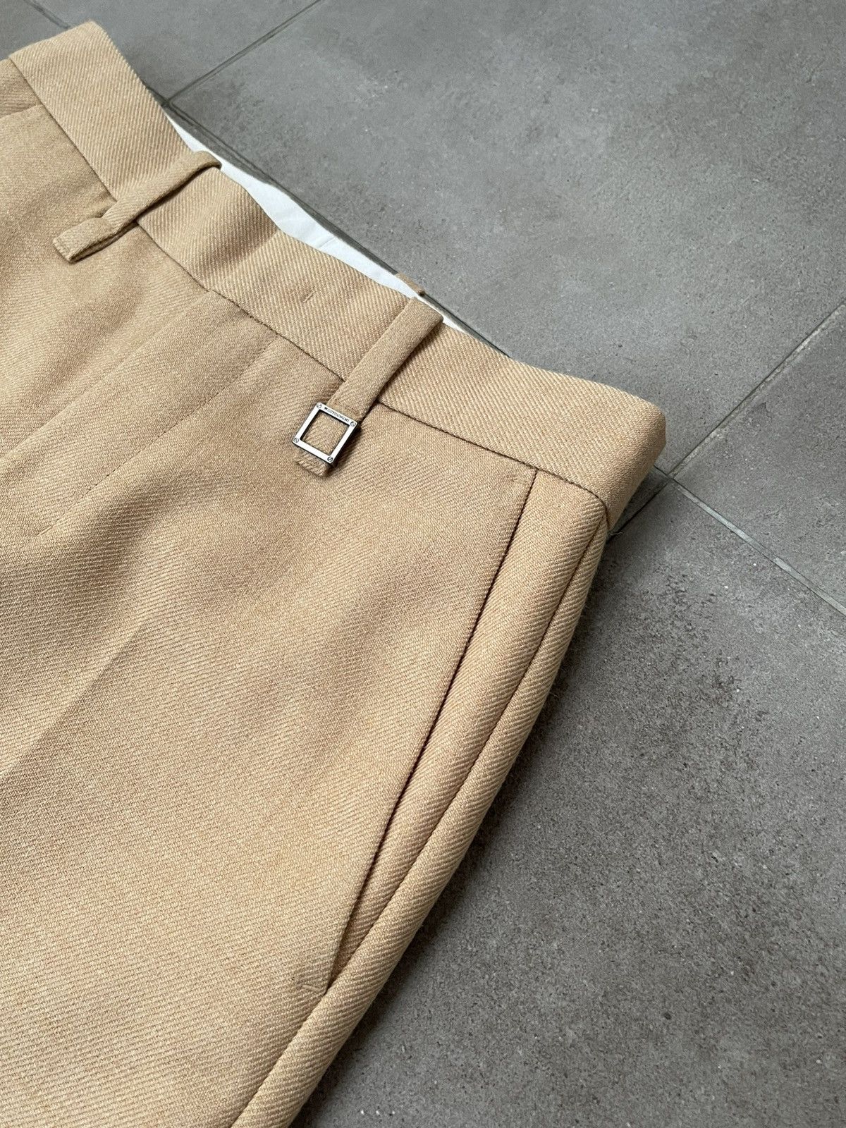 Wooyoungmi !DS! AW22 Wooyoungmi Beige Casual Wool Pants Size US 28 / EU 44 - 11 Thumbnail