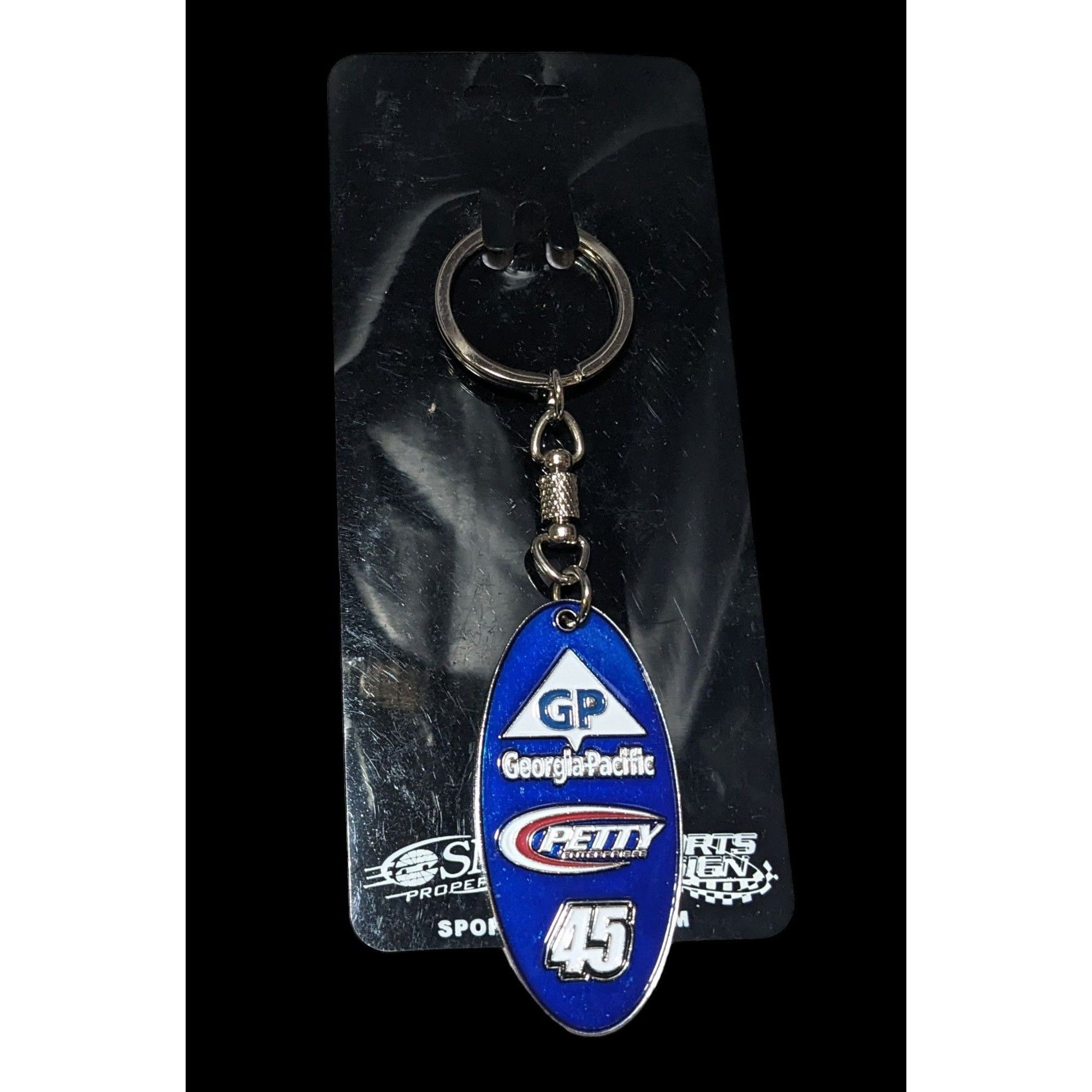 NASCAR Kyle Petty Georgia Pacific 45 Nascar Keychain Size ONE SIZE - 1 Thumbnail