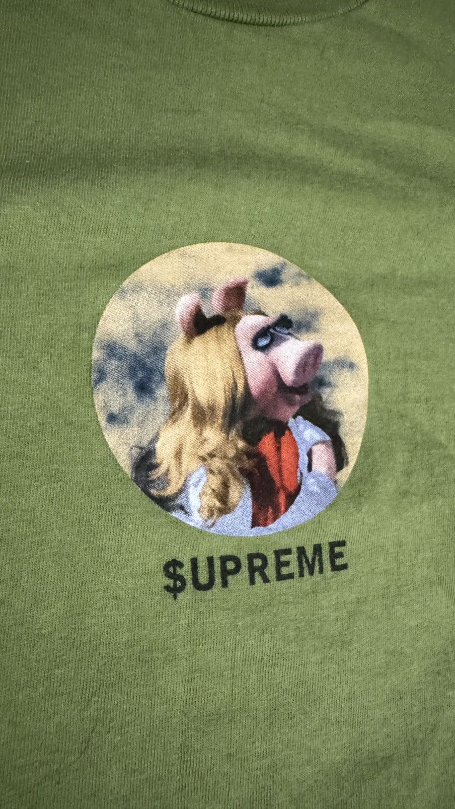 Supreme SS24 Supreme Miss Piggy Tee L Moss VNDS Size US L / EU 52-54 / 3 - 4 Thumbnail