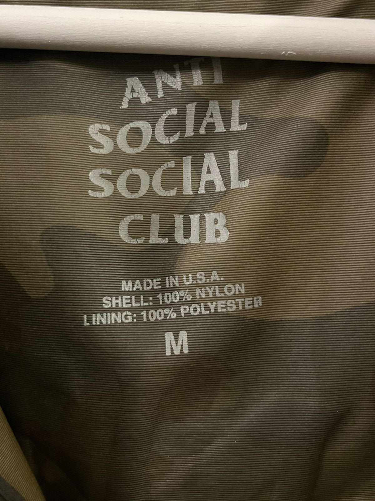 Anti Social Social Club Anti Social Social Club EZ Jacket Camo Size US M / EU 48-50 / 2 - 3 Thumbnail