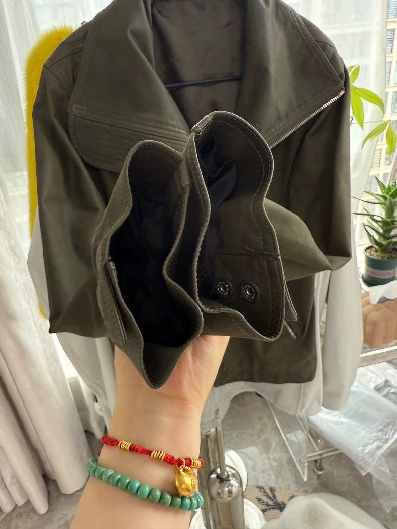 Rick Owens rick owens size 36 Washed lamb skin jacket Size US M / EU 48-50 / 2 - 8 Thumbnail
