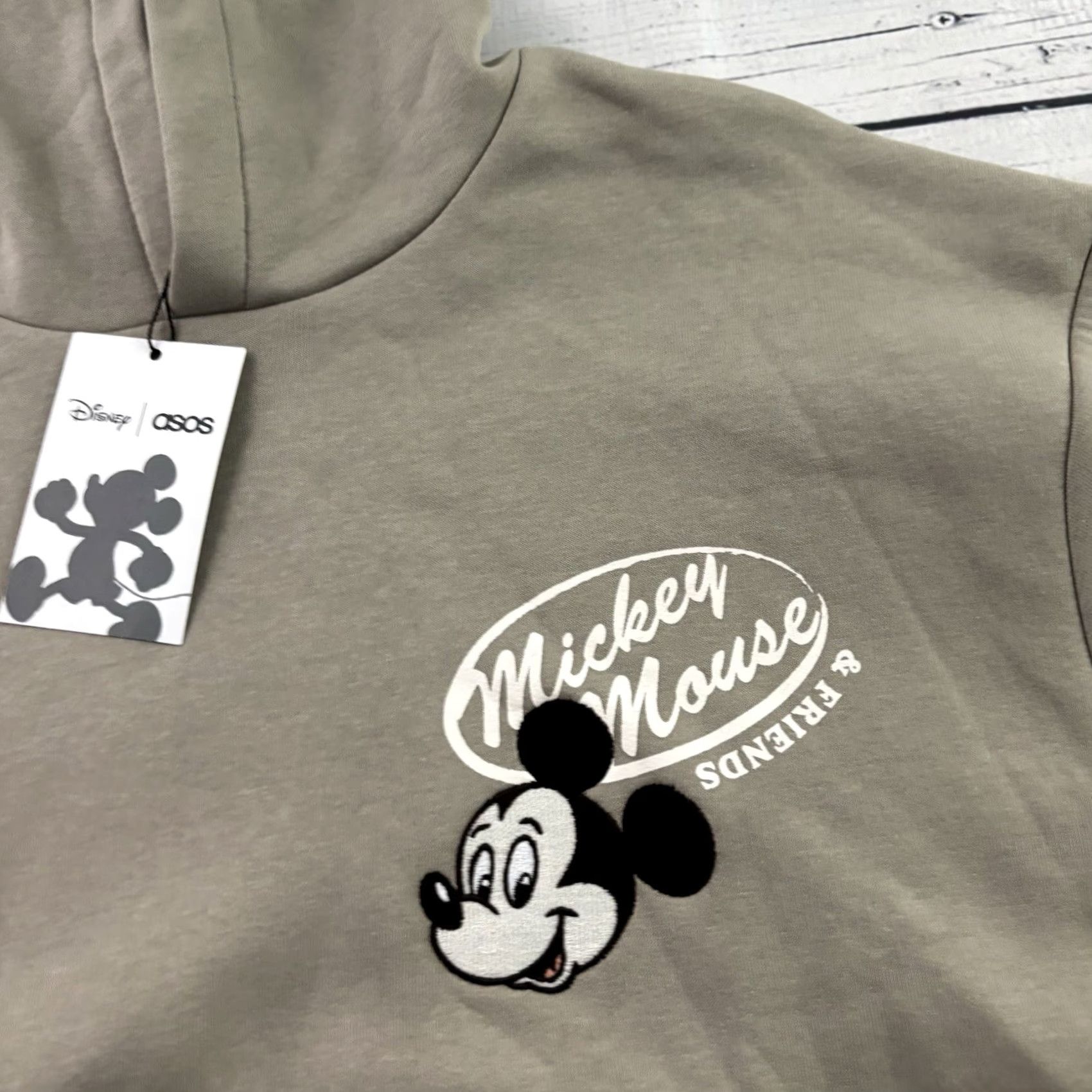 Disney Disney Pullover Hoodie Men's L Beige Sweatshirt Size US L / EU 52-54 / 3 - 2 Thumbnail