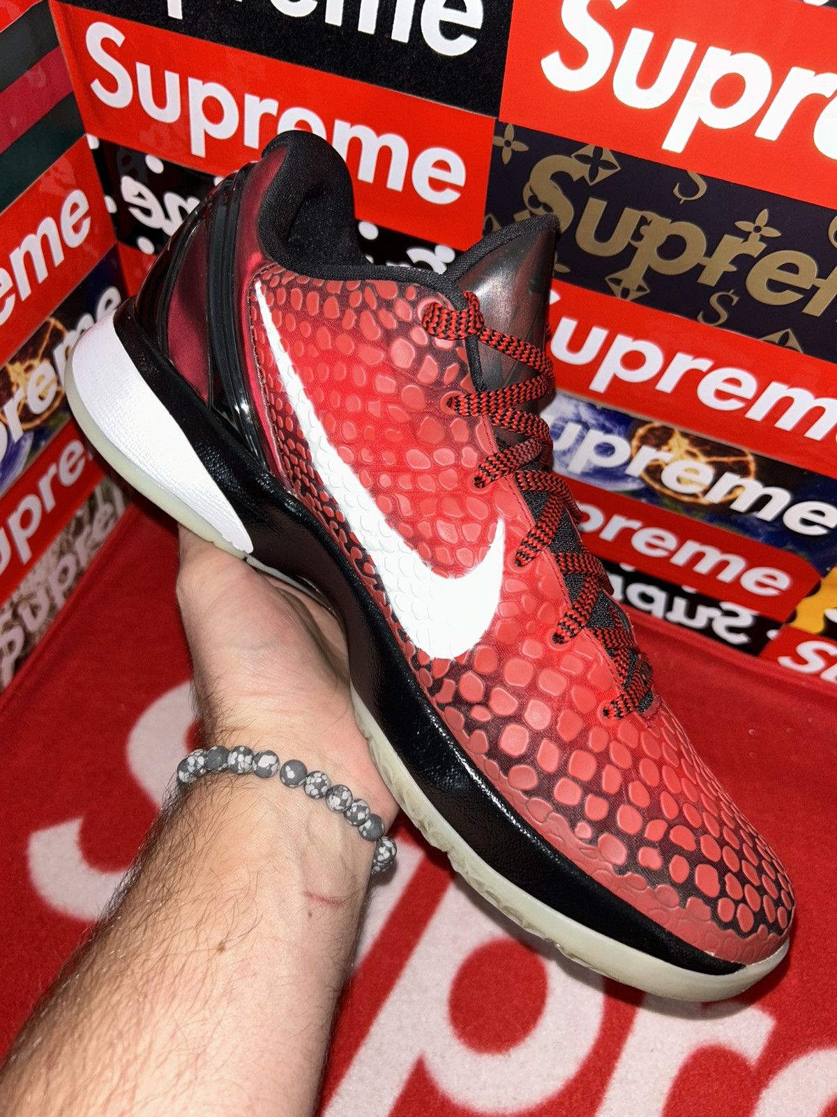 Nike Nike Kobe 6 ASG West Challenge Red 448693-600 size 11.5 2011 Size US 11.5 / EU 44-45 - 8 Thumbnail