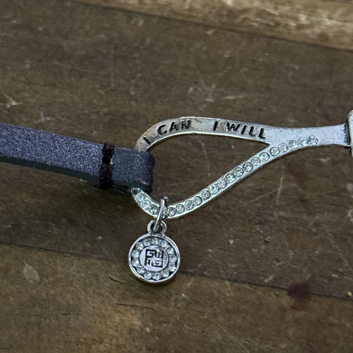 Other Good Works I Can, I Will inspirational leather bracelet Size ONE SIZE - 5 Thumbnail