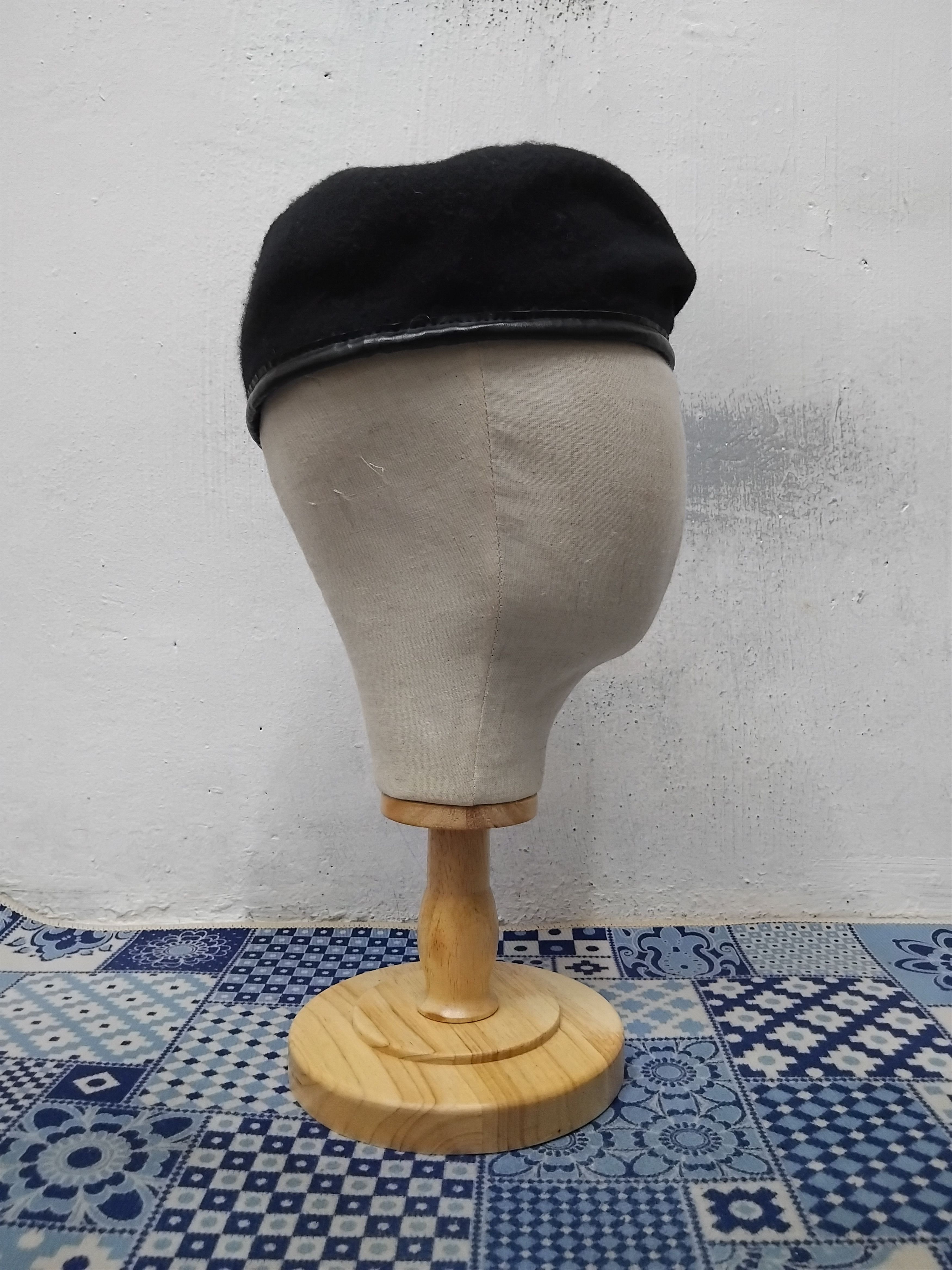 Japanese Brand 💥Bancroft maker over 90th black colour military cap hat Size ONE SIZE - 6 Thumbnail