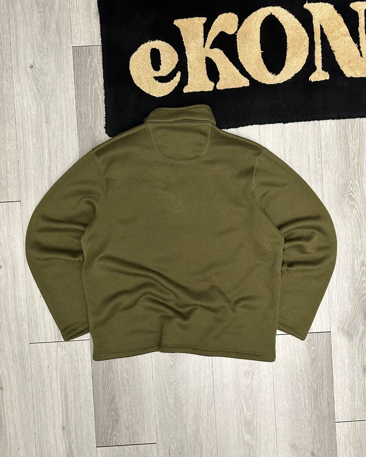 Mossy Oaks Mossy Oak Boxy 1/4 Zip Olive Green/Camo Sweatshirt Size XL Size US XL / EU 56 / 4 - 2 Thumbnail