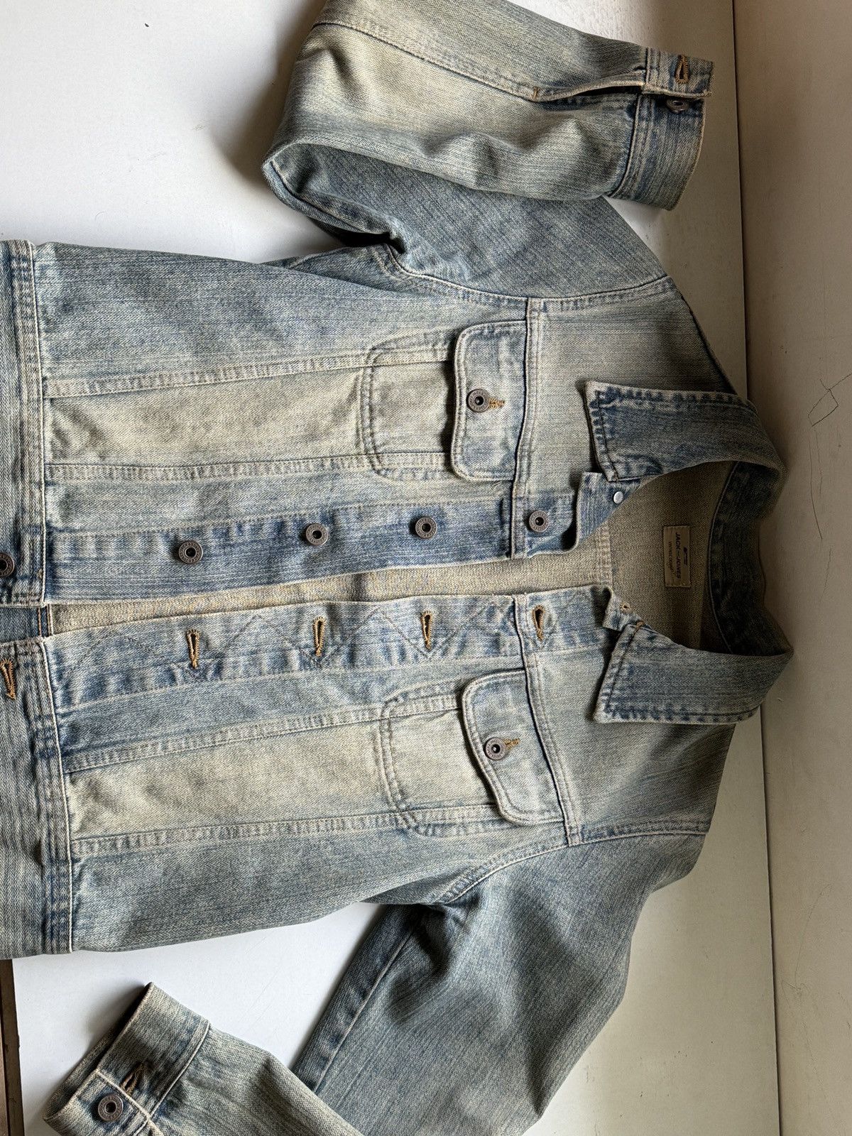 Jack & Jones Rare Vintage 90’s Selvedge inspired Premium Denim jacket Size US XS / EU 42 / 0 - 6 Thumbnail