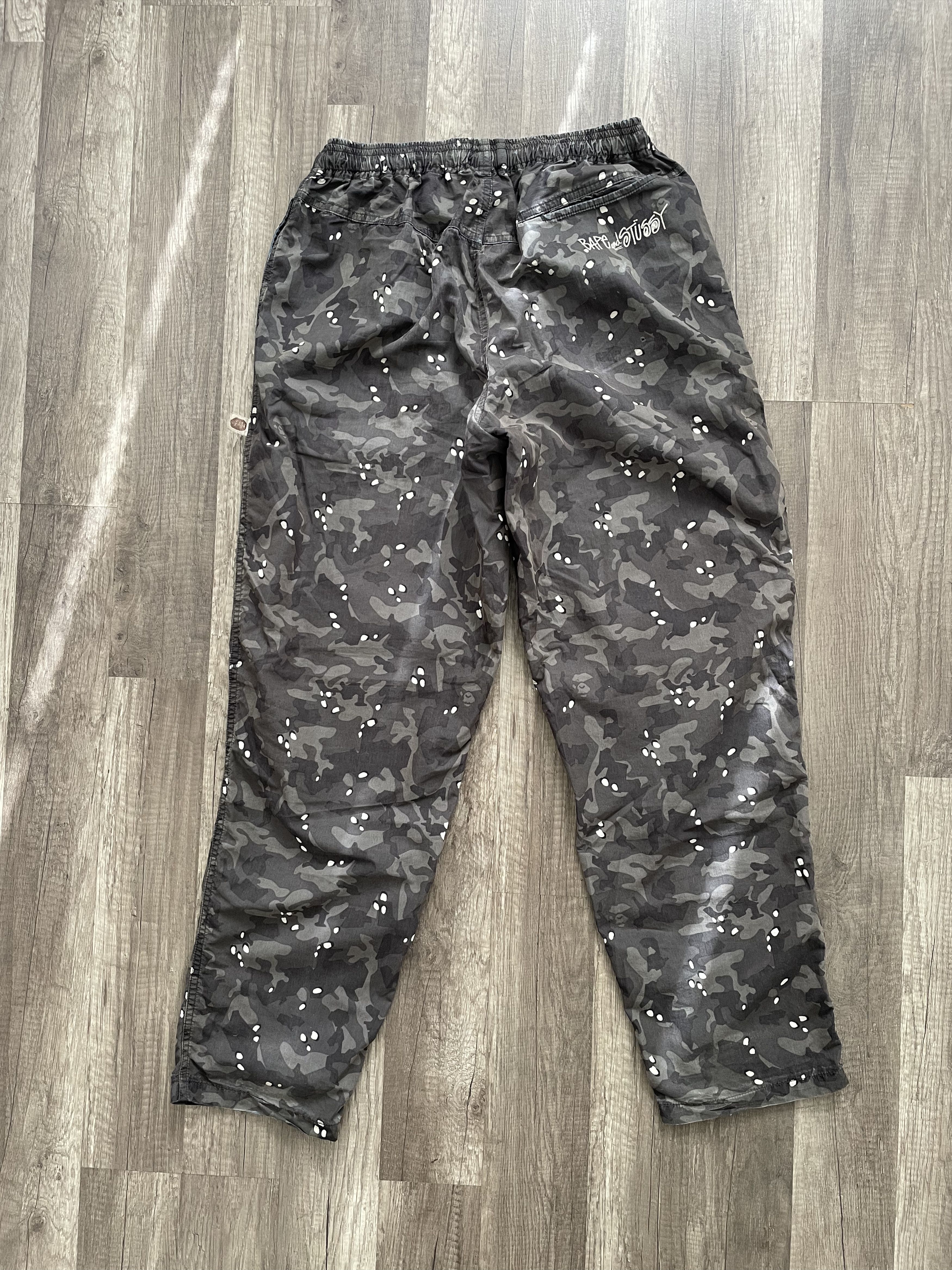 Bape × Stussy Bape x Stussy Camo Pants Size US 32 / EU 48 - 3 Thumbnail