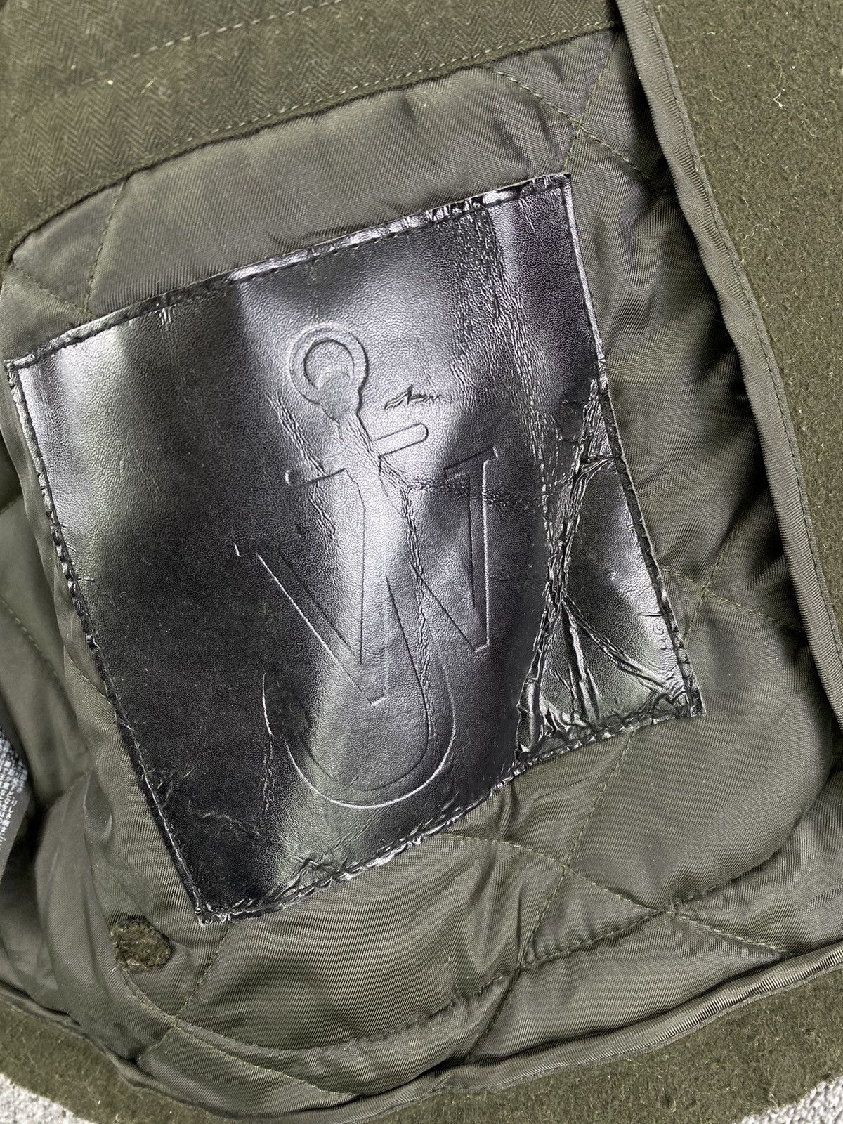JW Anderson × Uniqlo J.W.Anderson x Uniqlo Green Army Quilted Wool Jacket Size US M / EU 48-50 / 2 - 7 Thumbnail
