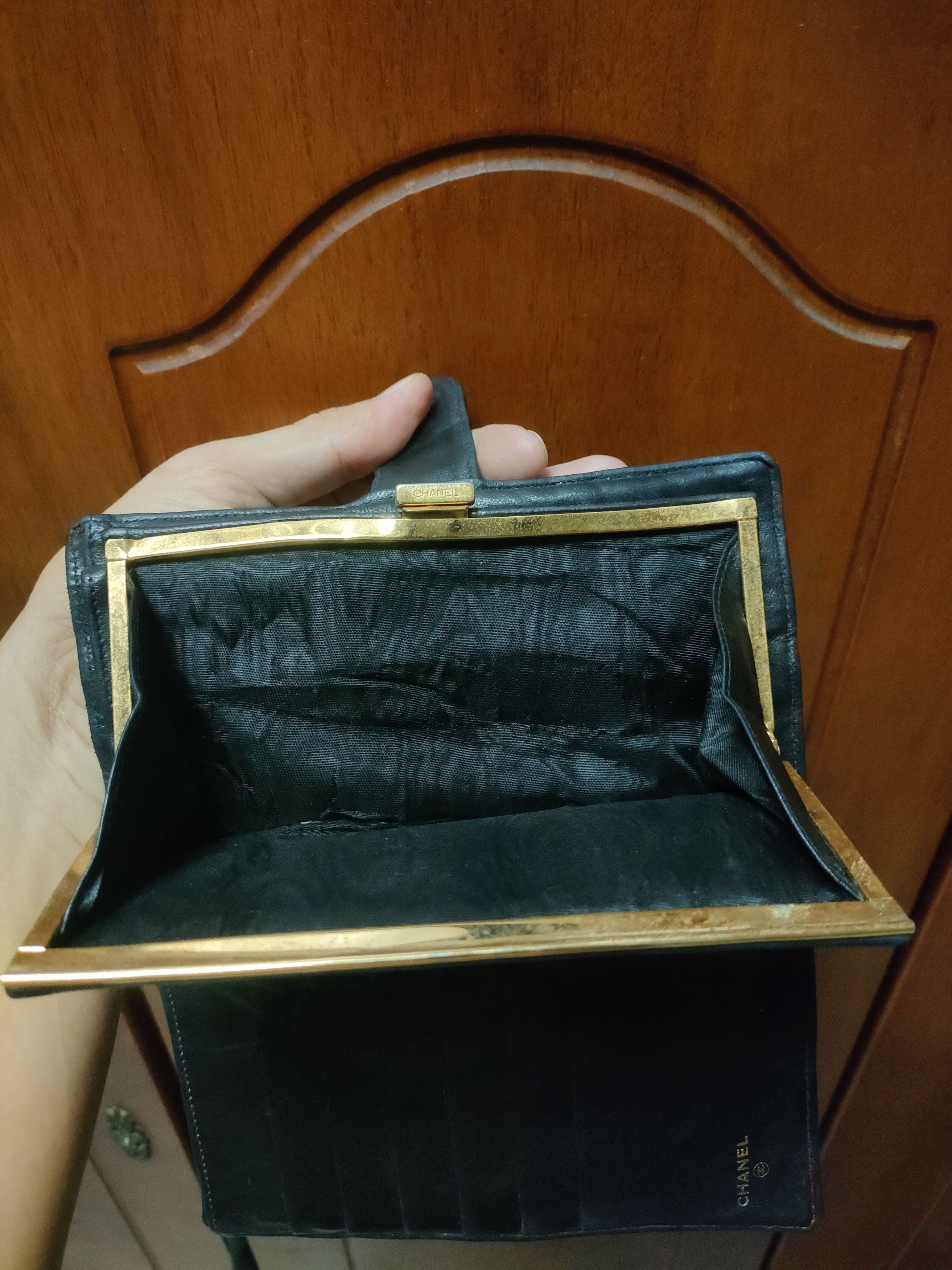 Chanel Classic Chanel Black CC Bifold Long Wallet Size ONE SIZE - 6 Thumbnail