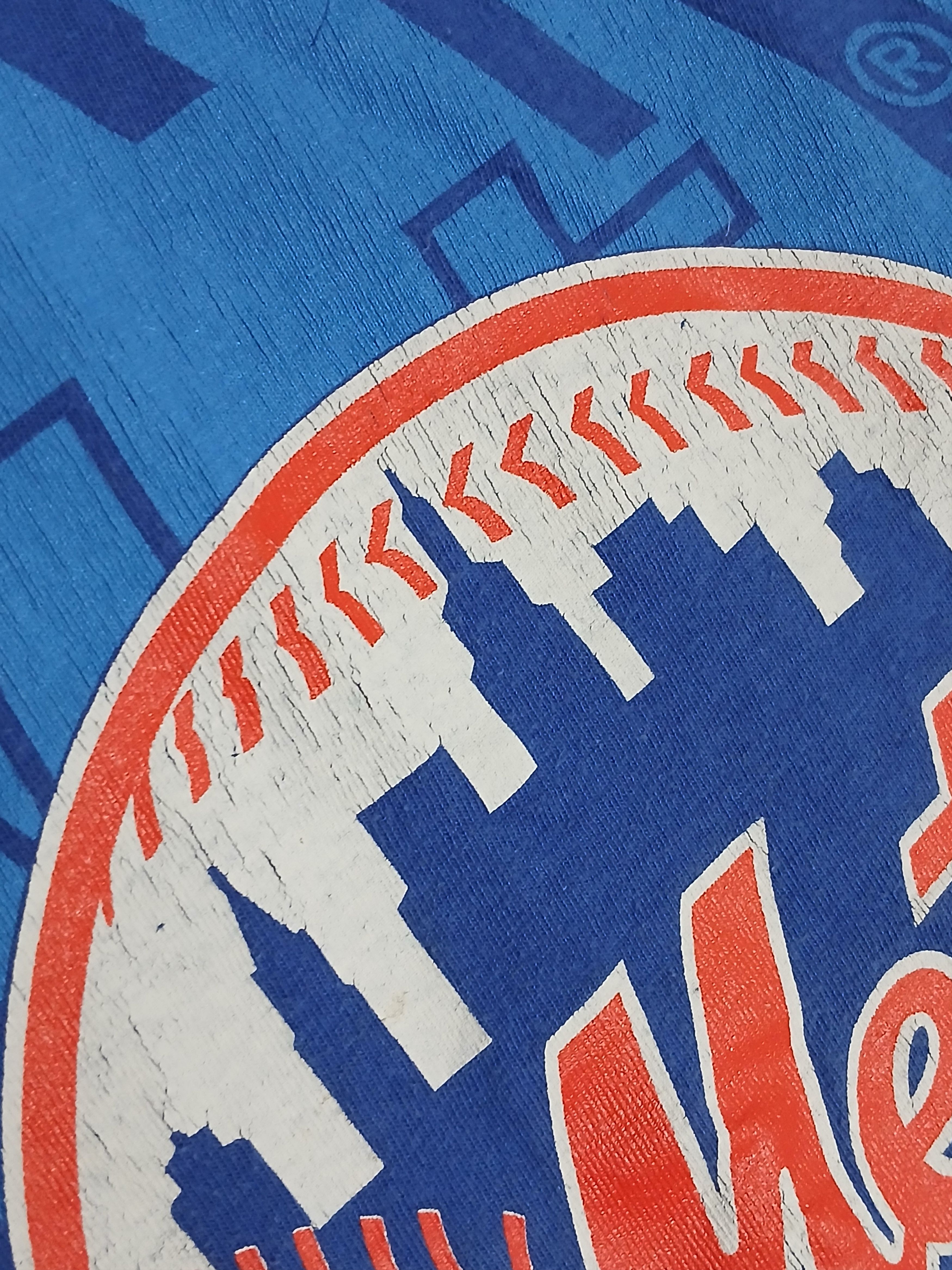 MLB Vintage 1996 MLB New York Mets Baseball T-Shirt Size US L / EU 52-54 / 3 - 5 Thumbnail
