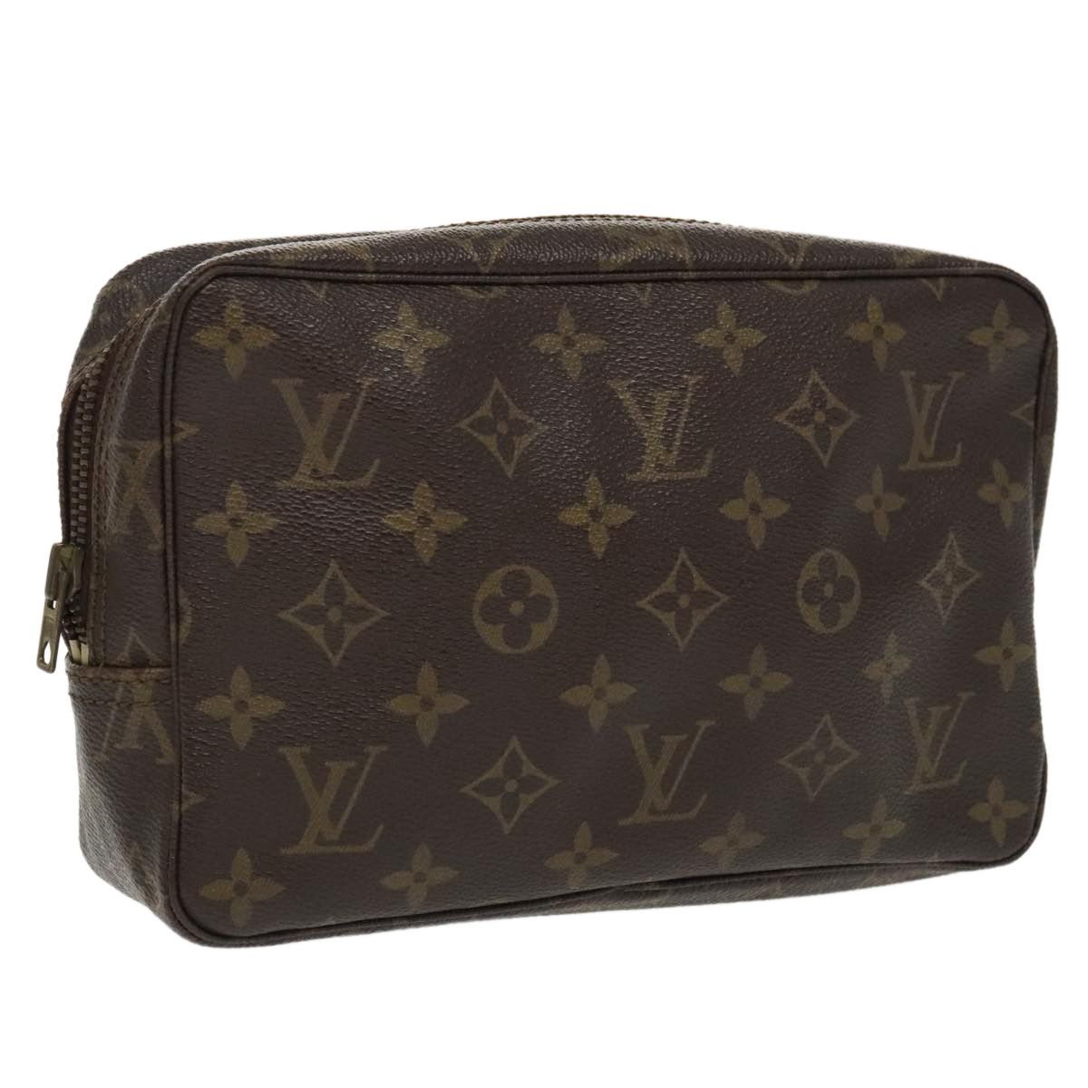 Louis Vuitton Trousse De Toilette Brown Canvas Clutch Bag (Pre-Owned) Size ONE SIZE - 1 Thumbnail