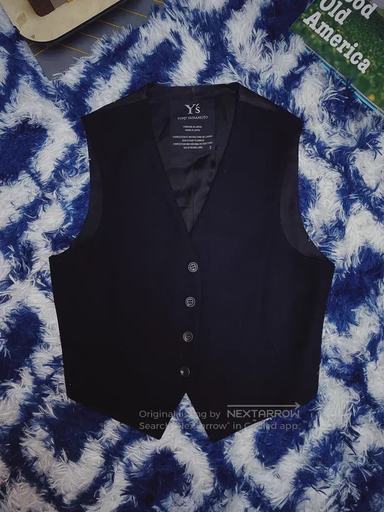 Y's × Yohji Yamamoto Y's by Yohji Yamamoto Hooded Wool Vest | Grailed