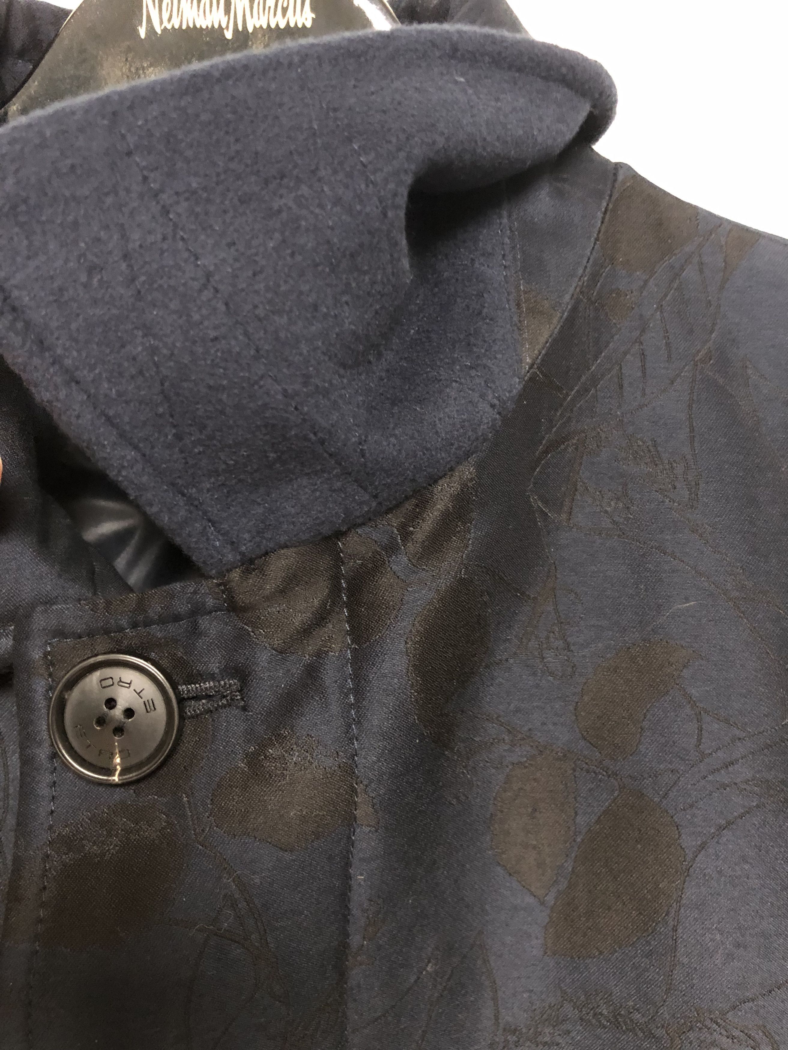 Etro Etro Thick Raincoat/Parka Size 50 Made in Italy Size US M / EU 48-50 / 2 - 19 Thumbnail