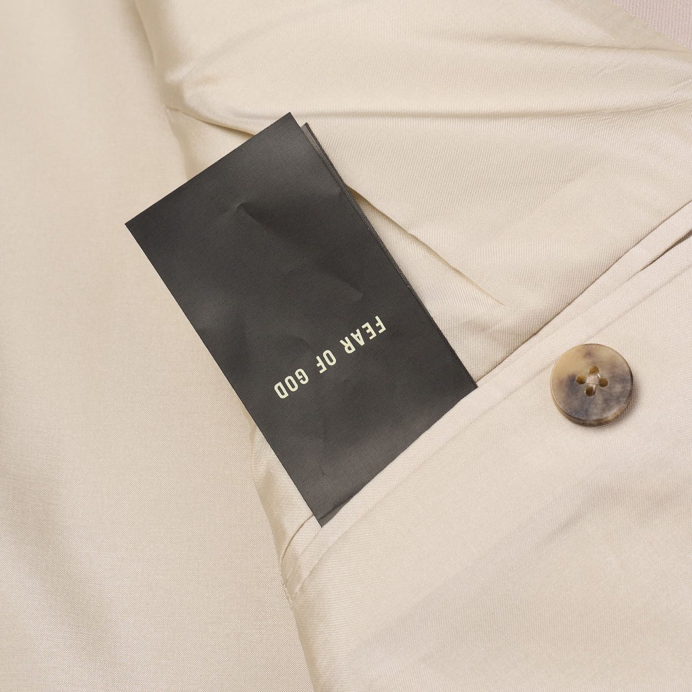 Fear of God FEAR OF GOD Eternal Wool-Mohair Lapelless Suit Jacket Size 40R - 5 Thumbnail