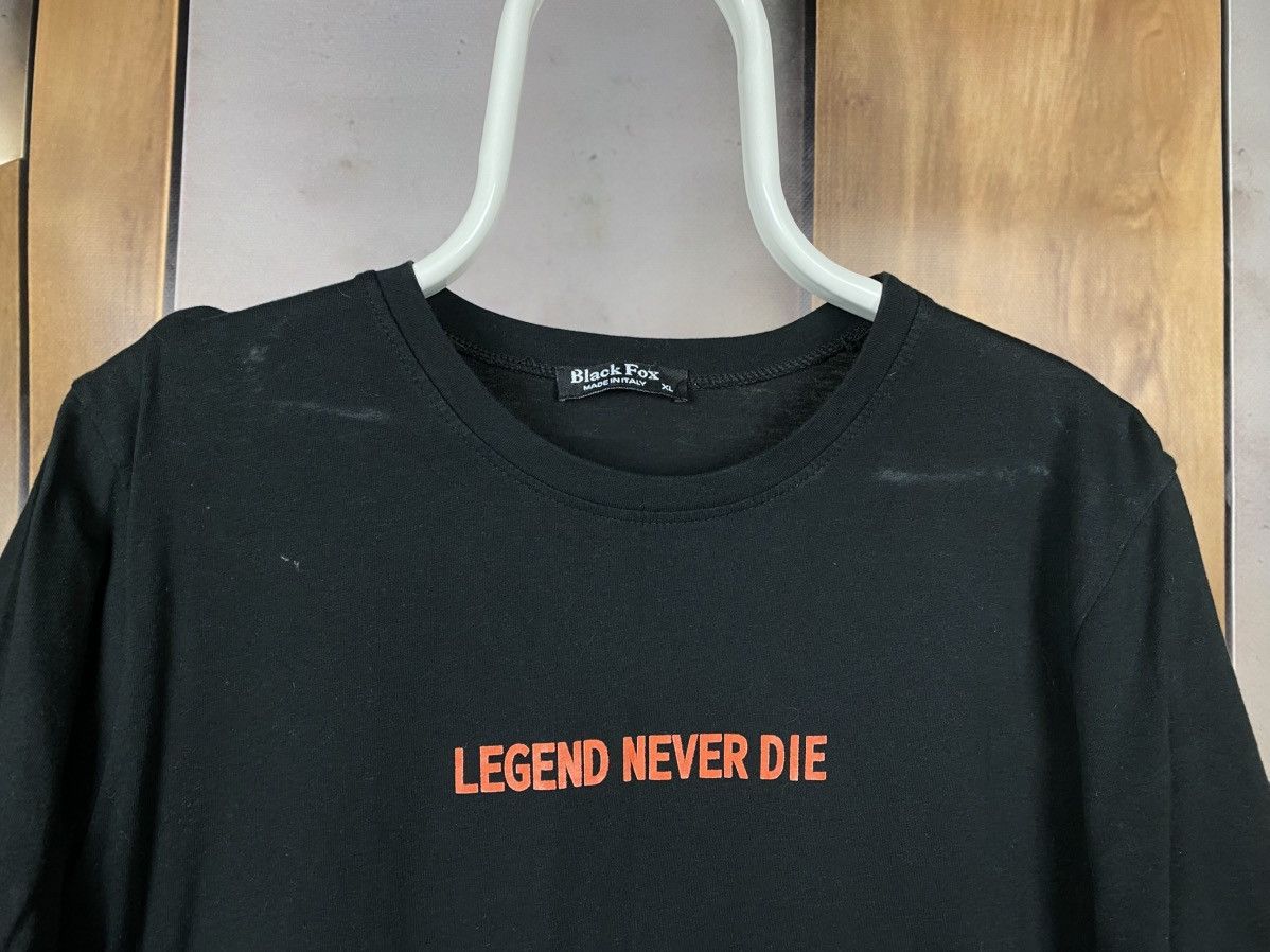 Vintage 🏀T-Shirt NBA Legend Never Die Black Fox Kobe Bryant 24 Tee🏀 Size US XL / EU 56 / 4 - 6 Thumbnail