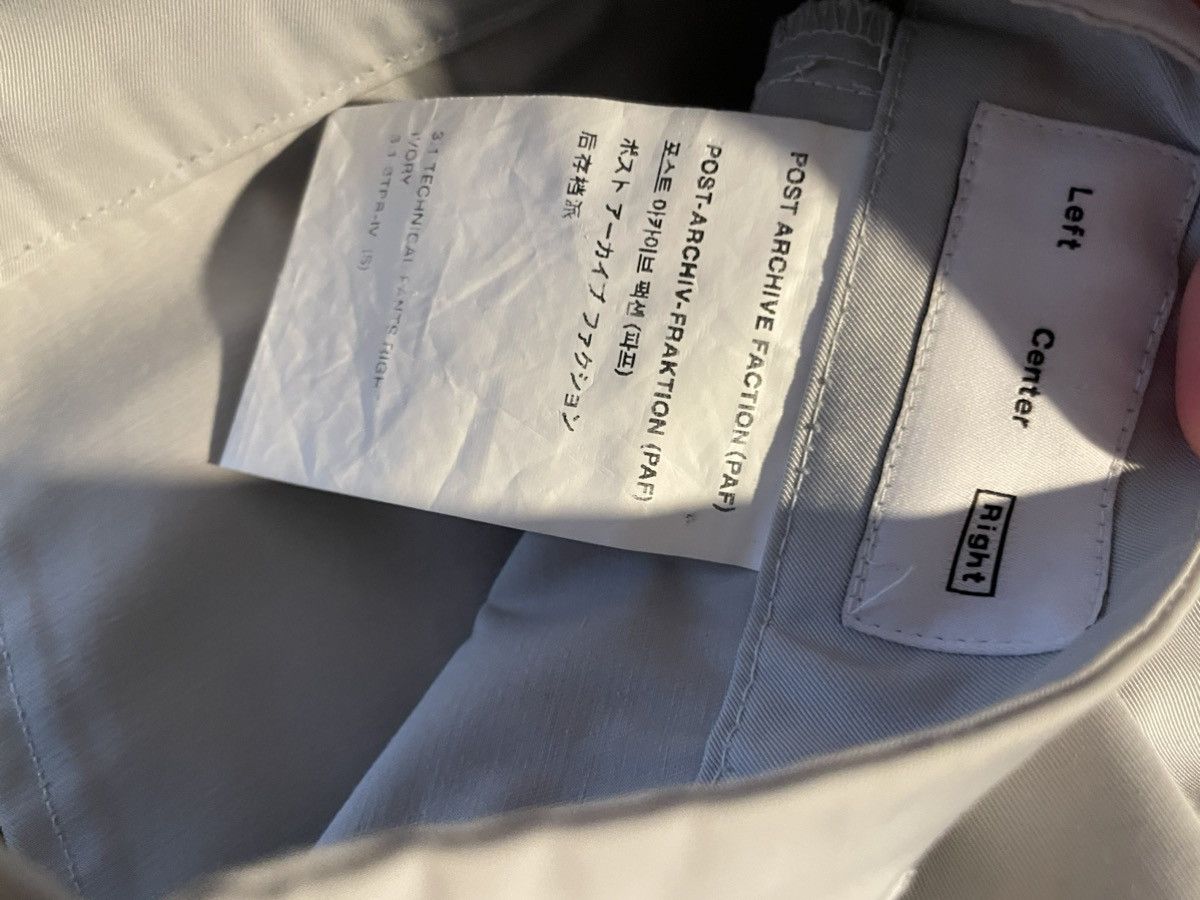 POST ARCHIVE FACTION (PAF) Technical pants Size US 30 / EU 46 - 3 Thumbnail