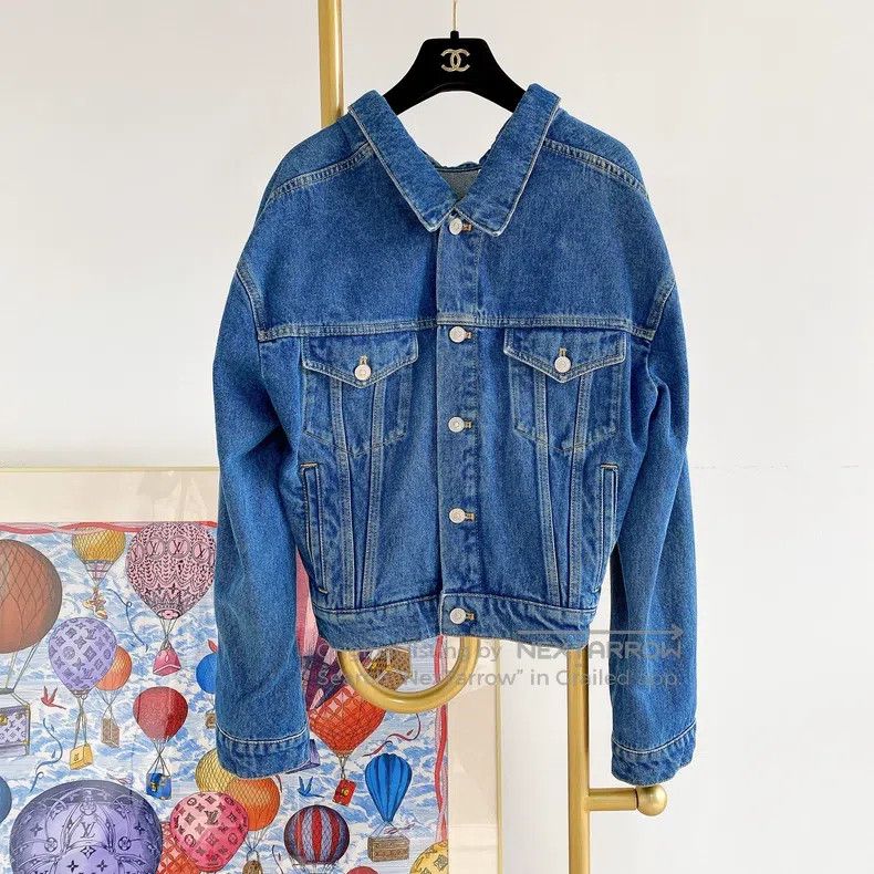 Balenciaga Blue Denim Jacket