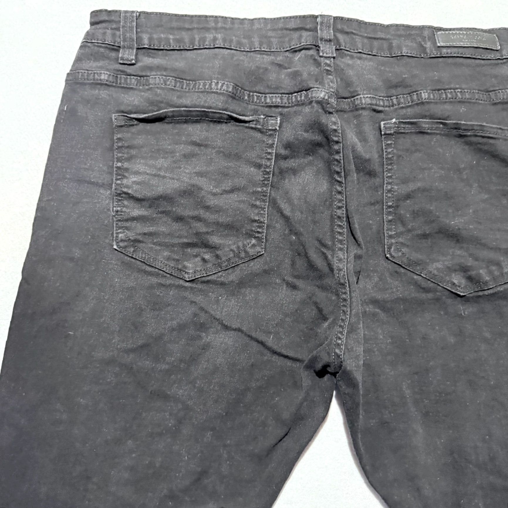 Denime VINTAGE Kenneth Cole Today Is Your Day Skinny Jeans Black Denim Slim Fit 40X32 Men Jeans Black 40 Mens Size US 40 / EU 56 - 7 Thumbnail