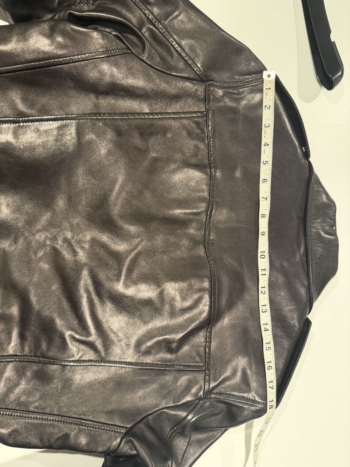Saint Laurent Paris Saint Laurent Hedi Slimane leather jacket. 56/XL. Size US XL / EU 56 / 4 - 6 Thumbnail