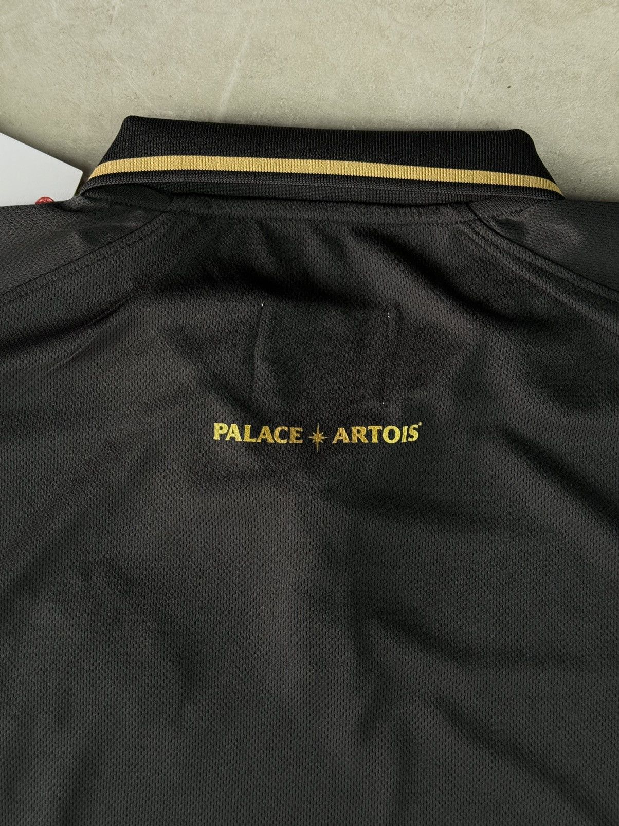Palace x Stella Artois Tech Polo Black