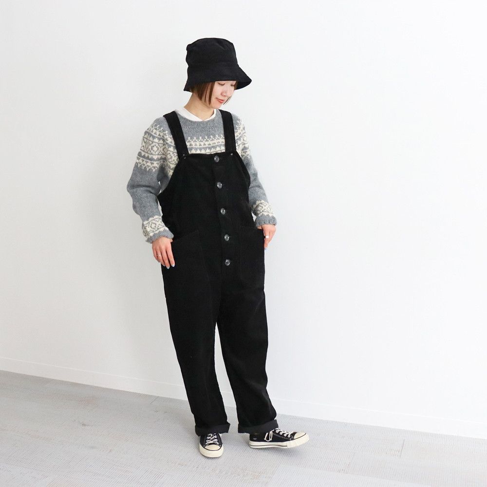 パンツ engineered garments Waders  8W Corduroy Engineered Garments 8W Corduroy Andover Pant, Black – Glasswing