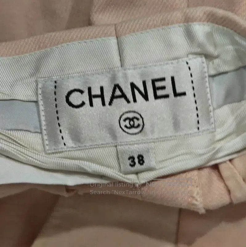 Chanel Chanel Pink Cotton Spring Shorts . Size 23" - 6 Thumbnail