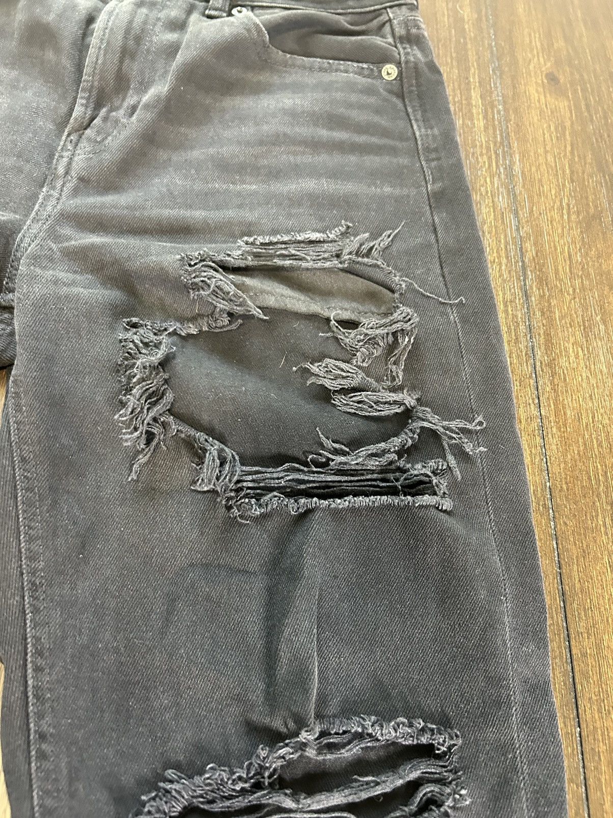 American Eagle Outfitters American Eagle Mom Jean Womens High Rise Distressed Size 26" / US 2 / IT 38 - 11 Thumbnail