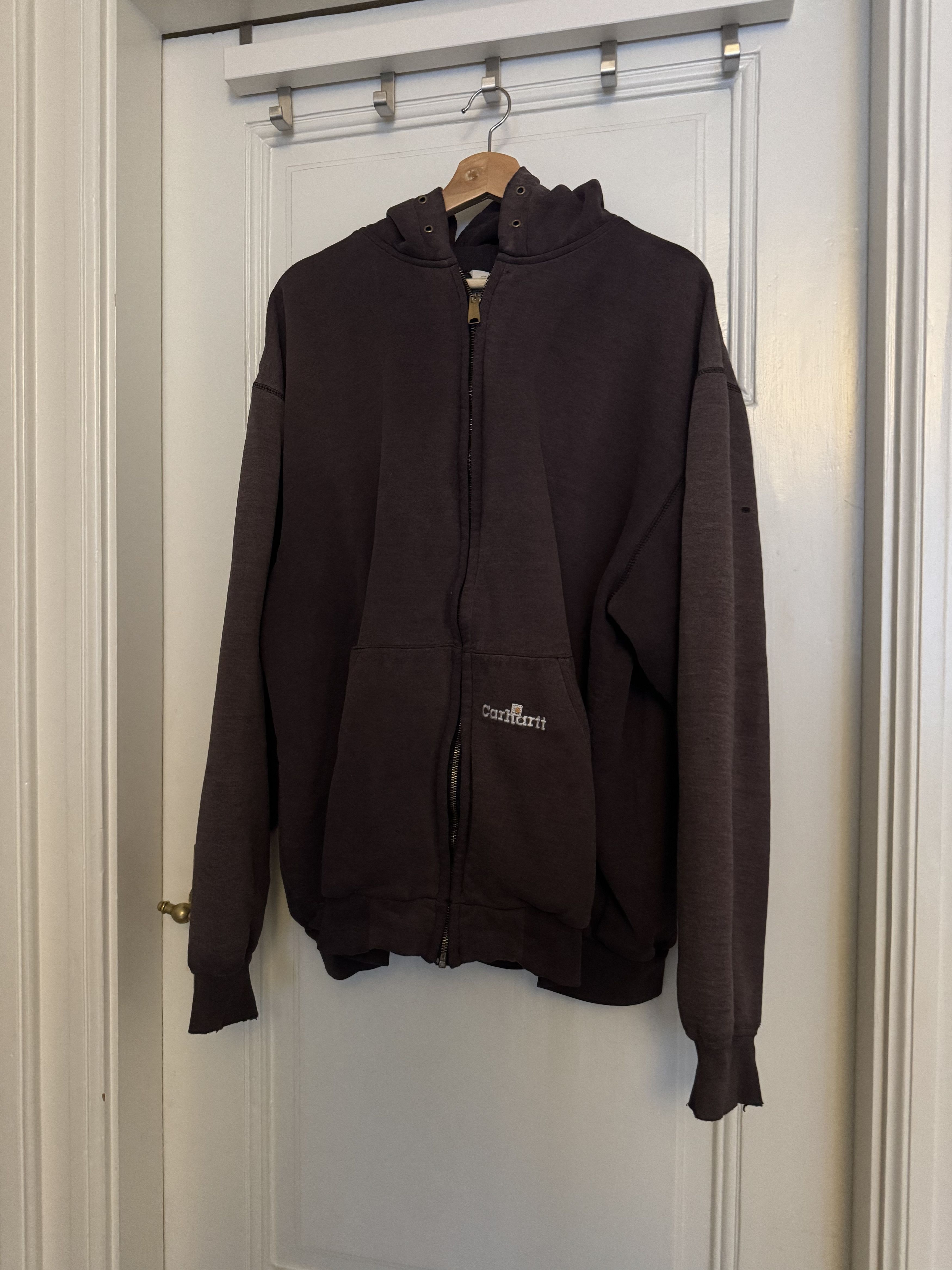 Carhartt Burgundy Double-layered Carhartt Jacket Size US XXL / EU 58 / 5 - 1 Thumbnail