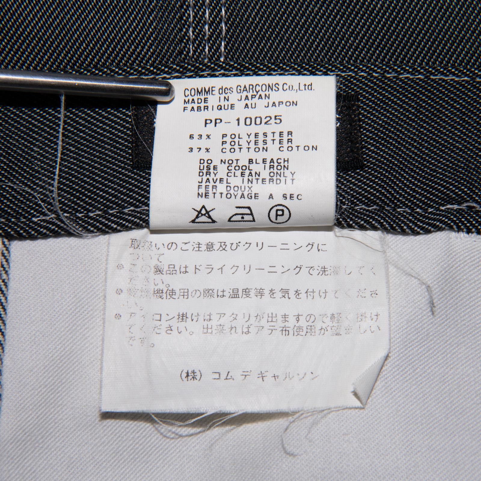 Comme des Garcons × Comme des Garcons Homme × Comme des Garcons Homme Plus Comme Des Garcons Homme Plus FW 1997 Shiny Gray Pants Size US 34 / EU 50 - 5 Thumbnail