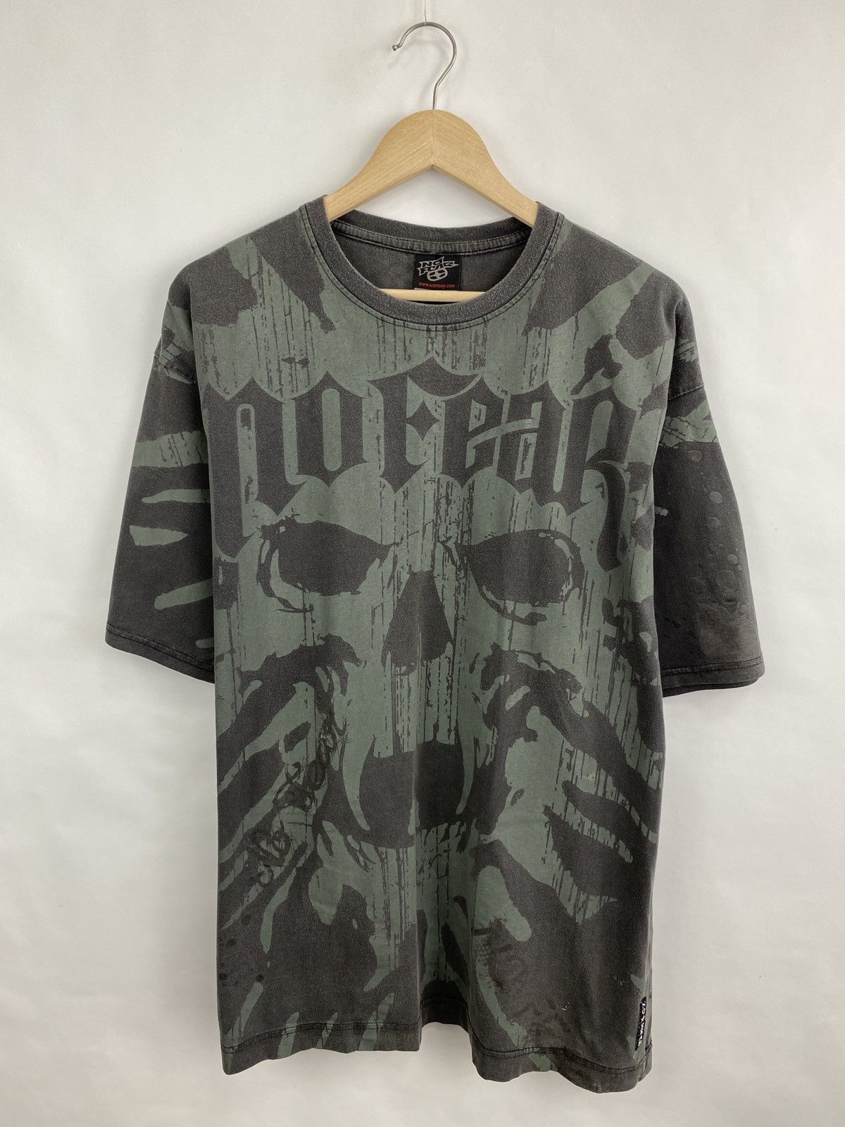 No Fear 💀 Rare No Fear Skull Style Y2K Retro Affliction Style Hype Size US XXL / EU 58 / 5 - 3 Thumbnail
