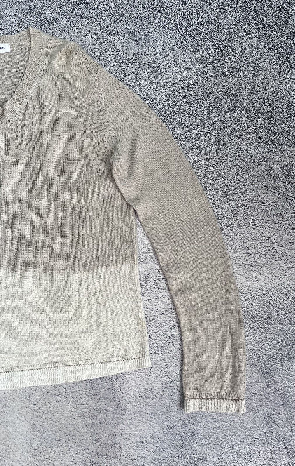 Comme des Garcons × Vintage Comme Des Garsons CDG Mens Sweater Long Sleeve Linen Japan Size US M / EU 48-50 / 2 - 3 Thumbnail
