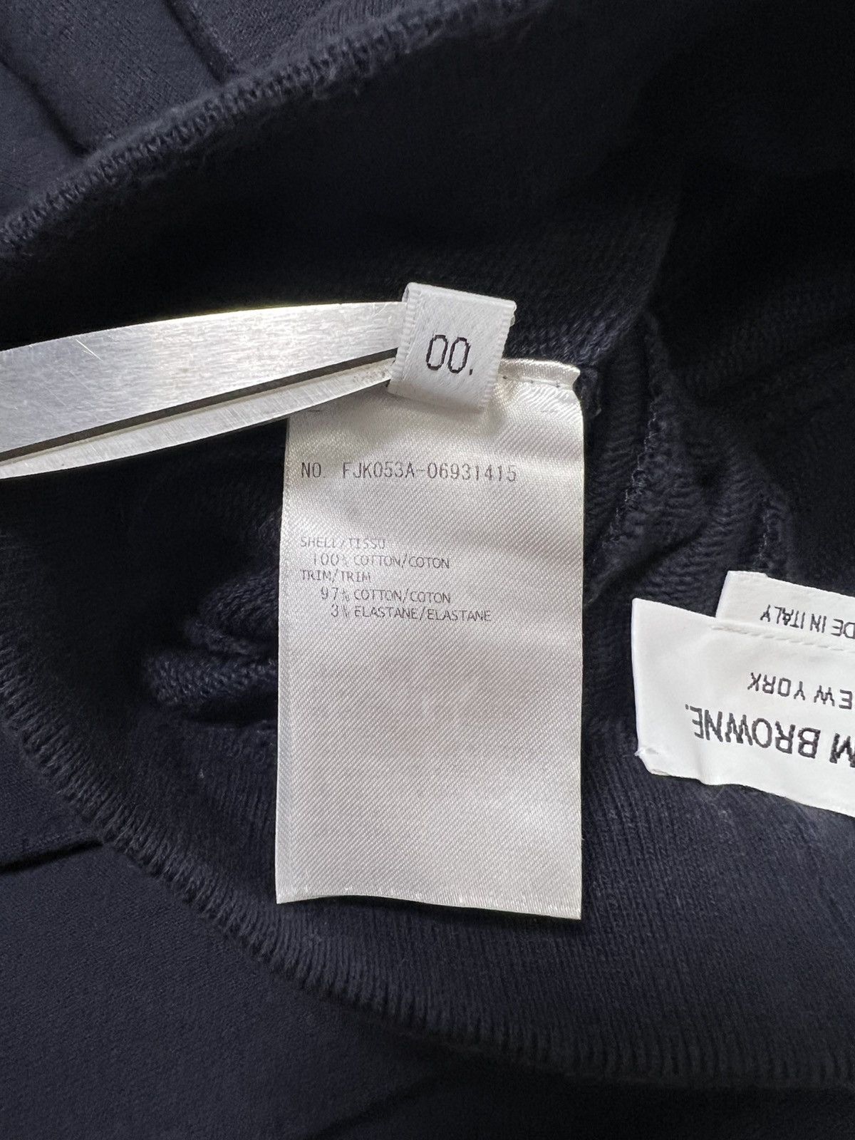 Thom Browne Thom Browne - Pleated Loopback Cotton Mini Skirt Size 25" / US 0 / IT 36 - 12 Thumbnail