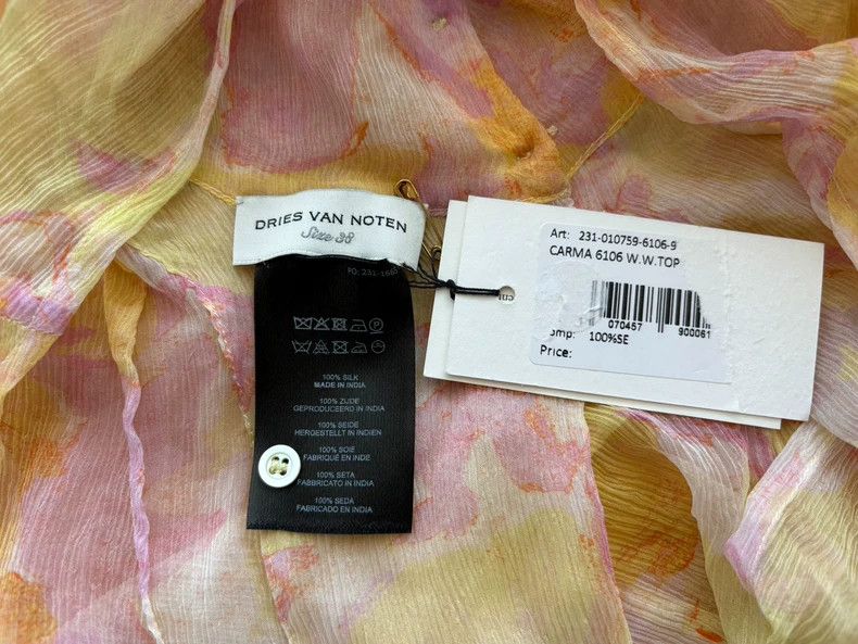 Dries Van Noten dries van noten size：38 Silk vest 2506-Nextarrow Size XXS / US 00 / IT 34 - 9 Thumbnail